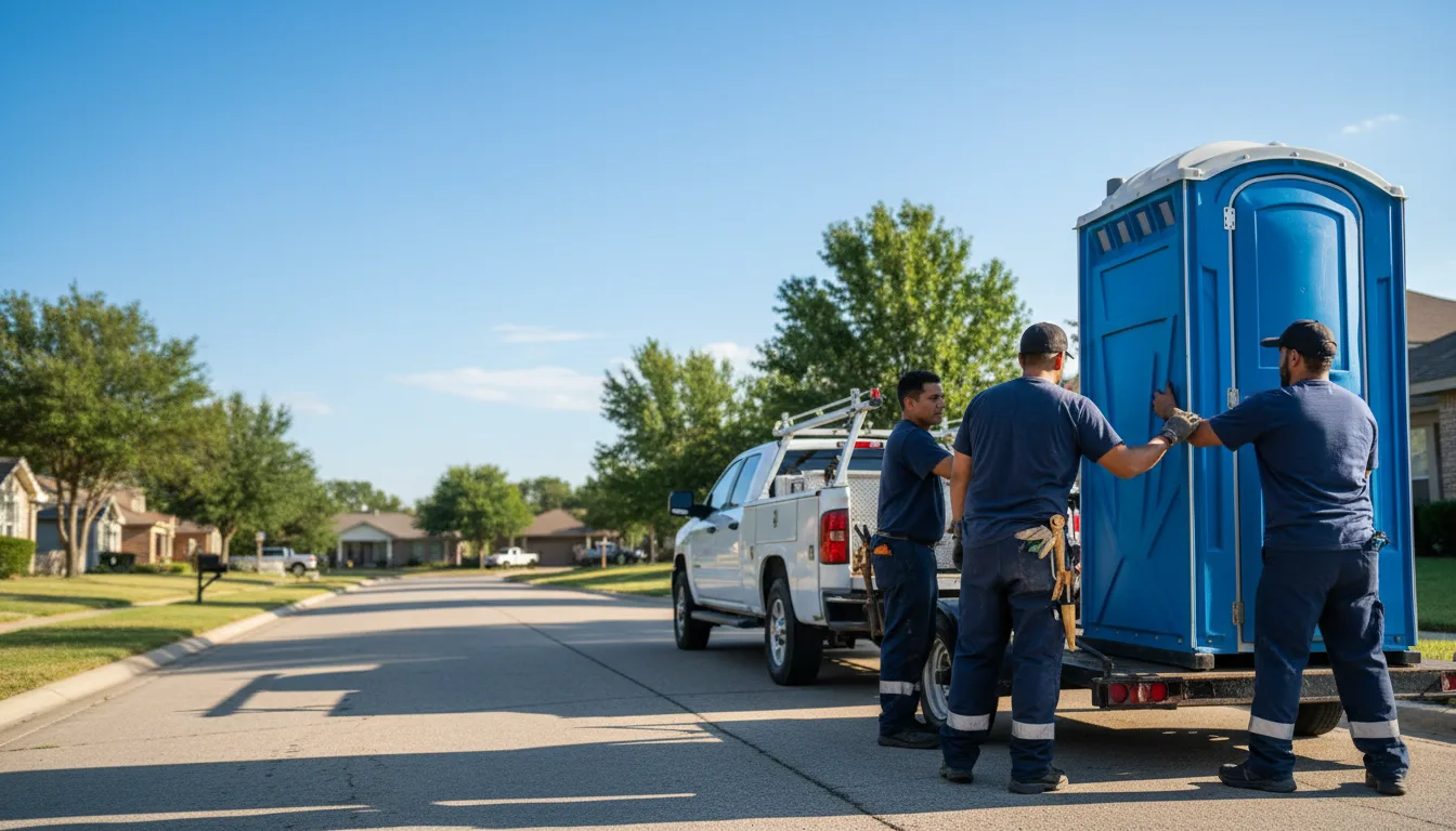 Portable Toilet Rental in Grantville, KS near me